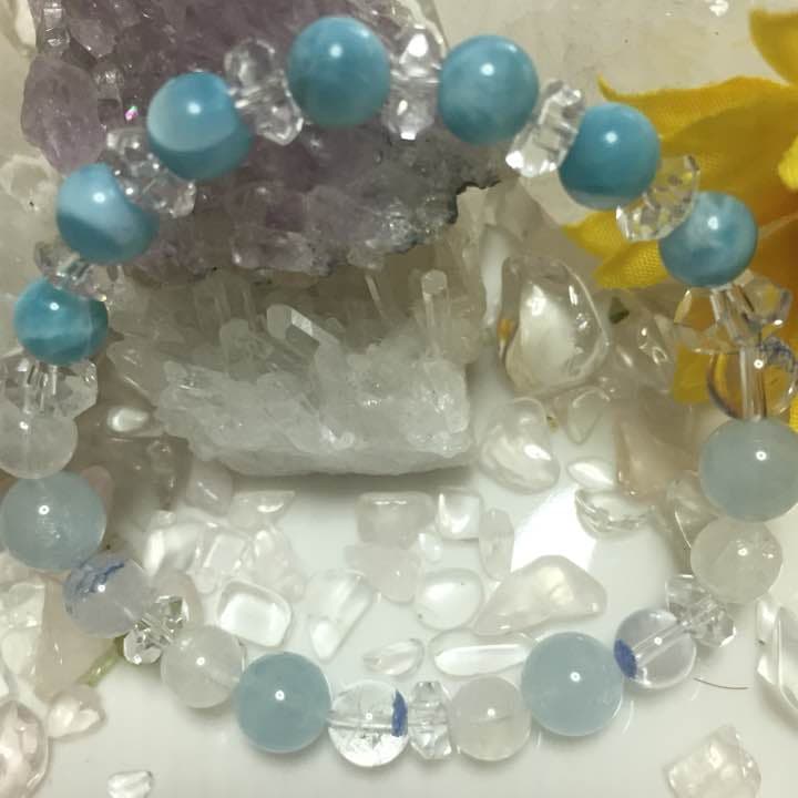青☆水色☆海 La merラリマー  とデュモルのブレス