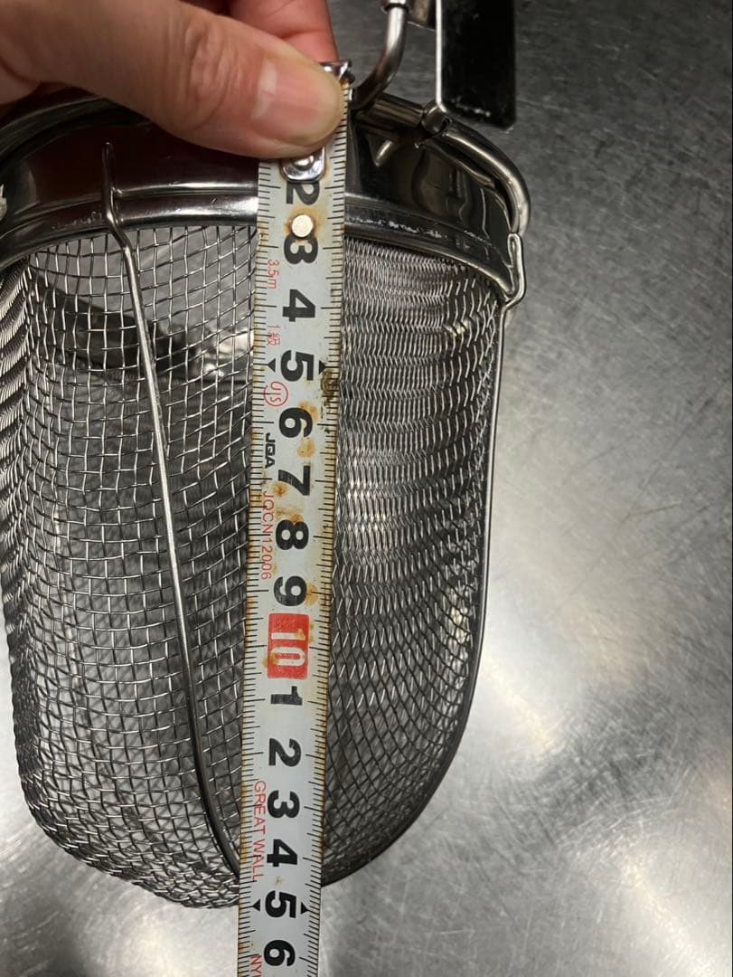 業務用　ラーメンてぼ　湯切り　6個