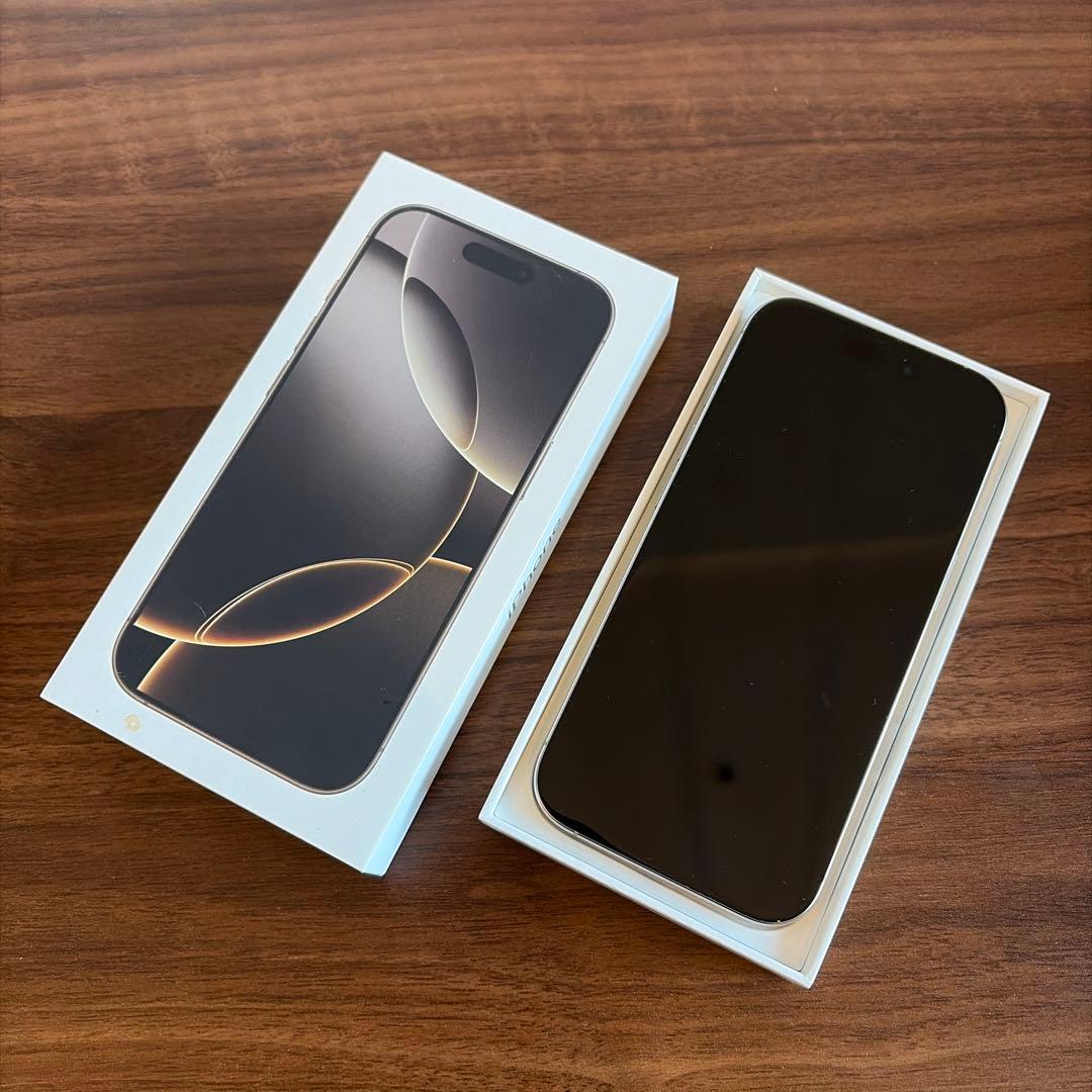 Apple iPhone 16 Pro ナチュラルチタニウム 本体 箱付き