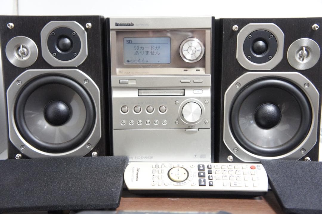 ラジオ・コンポ Panasonic SC-PM870SD CD MD sa-pm870 320