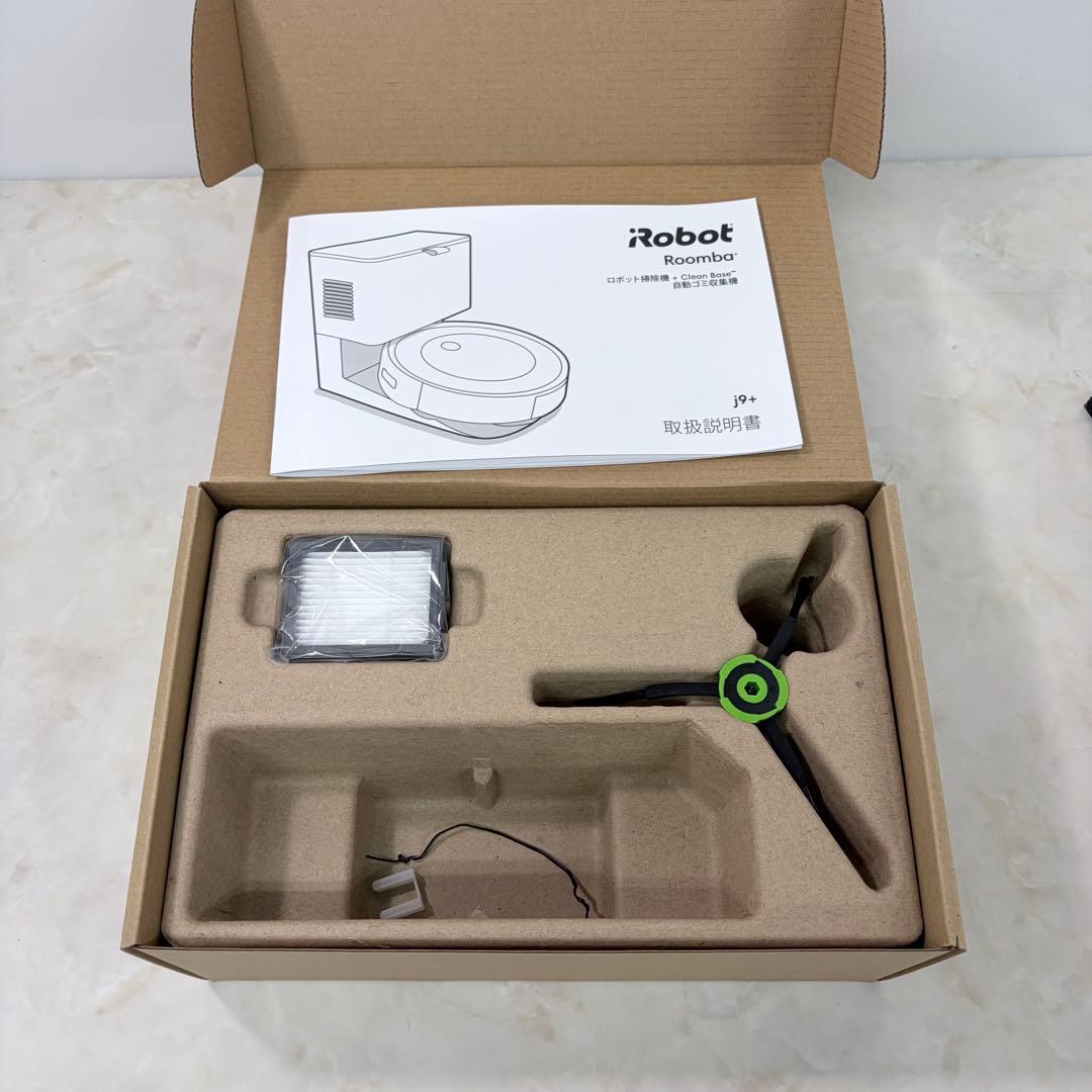 美品 アイロボット ルンバ j9+ ロボット掃除機 動作確認済み 元箱付