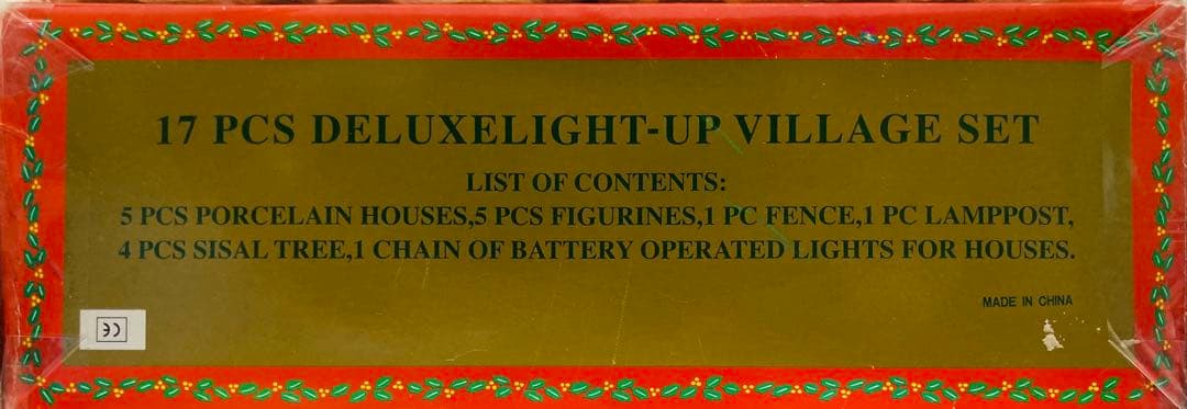 ☆ 美品！ デラックス イルミネーション ヴィレッジ ☆