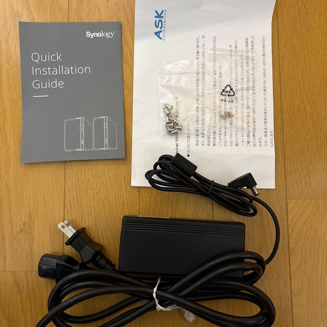 Synology DS216j 2ベイNASキット HDD非搭載