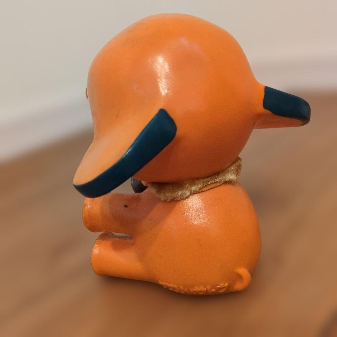 希少 M.P刻印 サトちゃん ソフビ人形 初期型 14cm 昭和レトロ 鈴付き