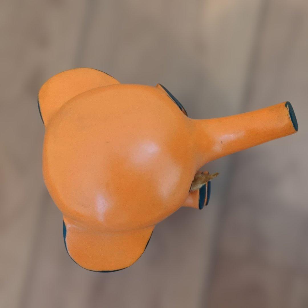 希少 M.P刻印 サトちゃん ソフビ人形 初期型 14cm 昭和レトロ 鈴付き