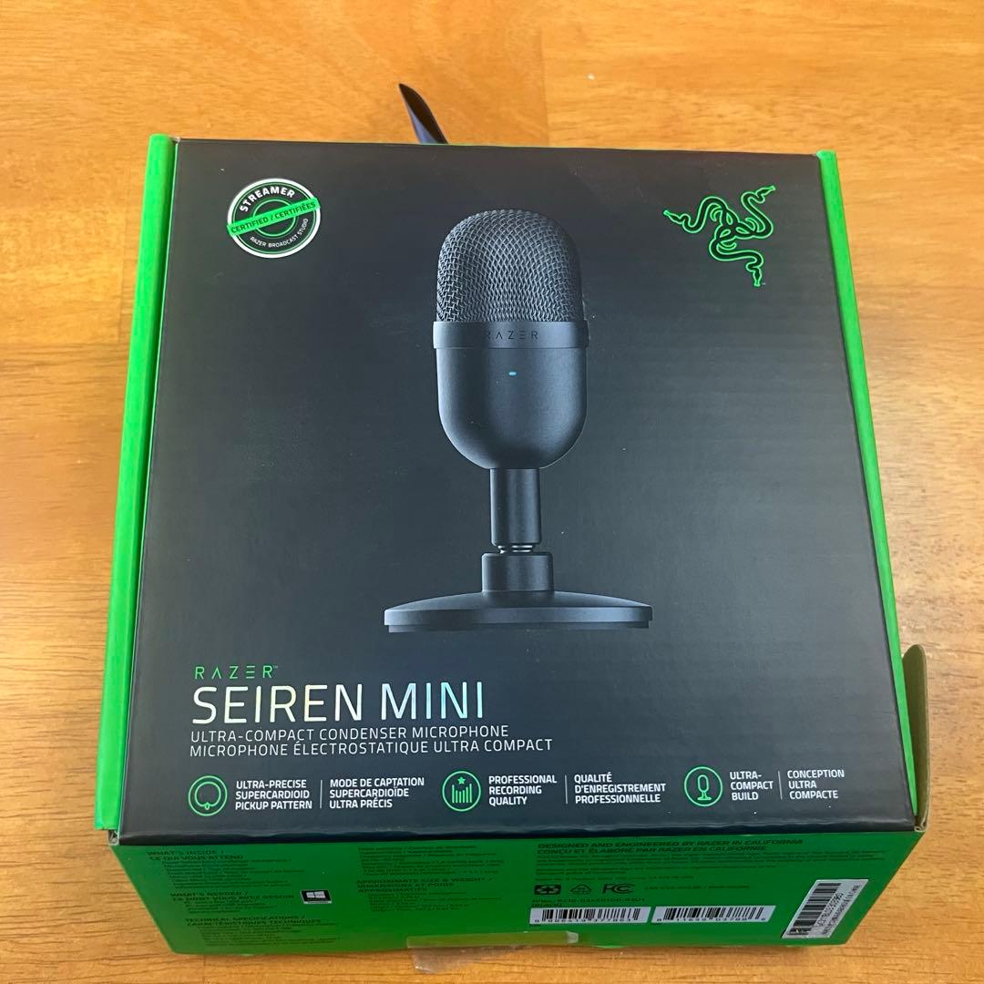 【RAZER】照明付きカメラとマイク　まとめ売り