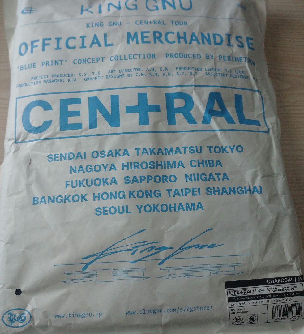 king gnu WUFFLE L/S TEE チャコール M　開封済
