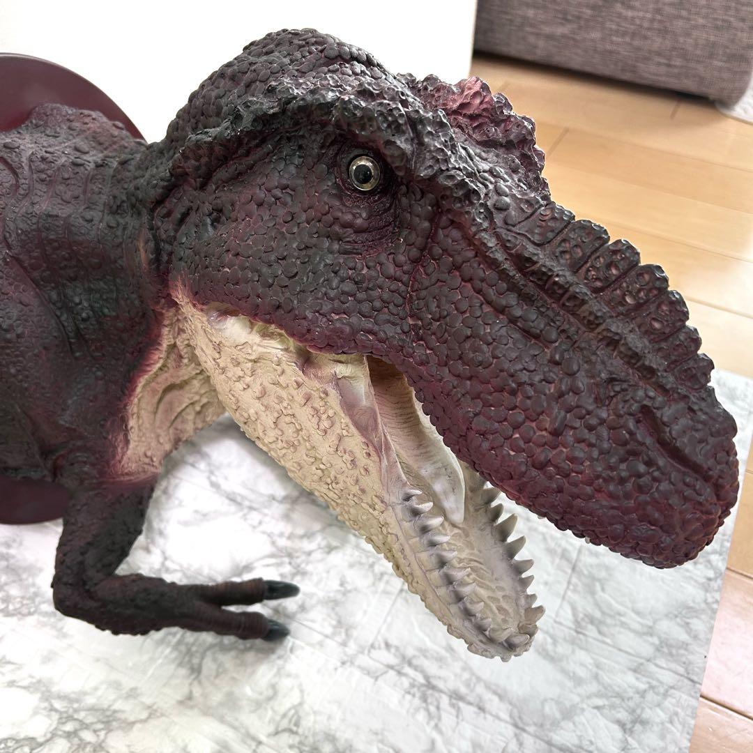 T-rex ティラノサウルス　立体壁掛け　オブジェ　恐竜　リアル
