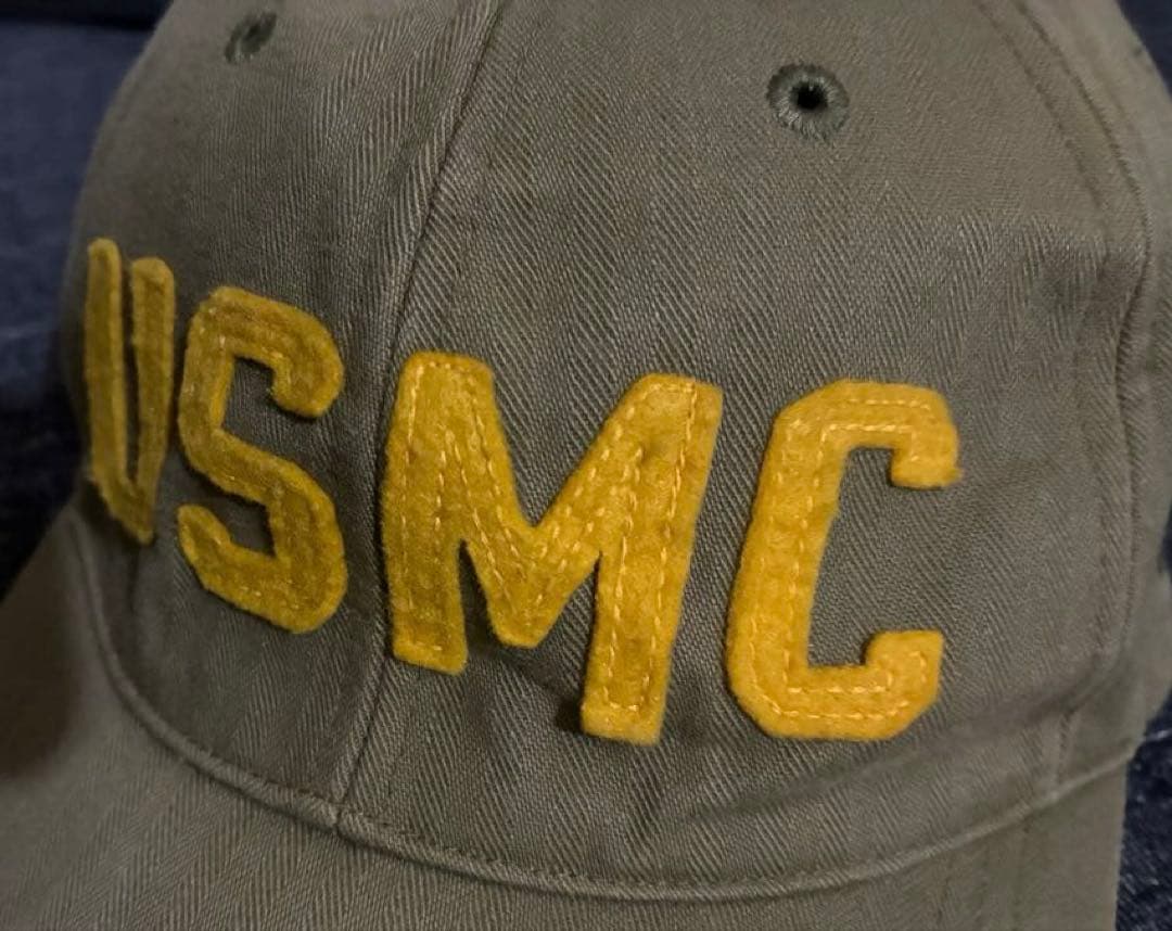 トイズマッコイ　TOYS MACCOY ヘリンボーン　USMC キャップ　希少