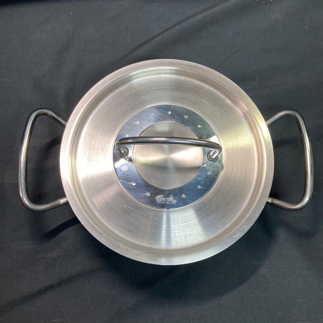 《フィスラー》両手鍋 ステンレス 18-10 クックスター 3904 20cm鍋