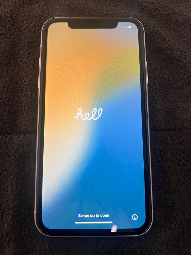 【美品】iPhone XR [ホワイト] [容量]64GB SIMフリー