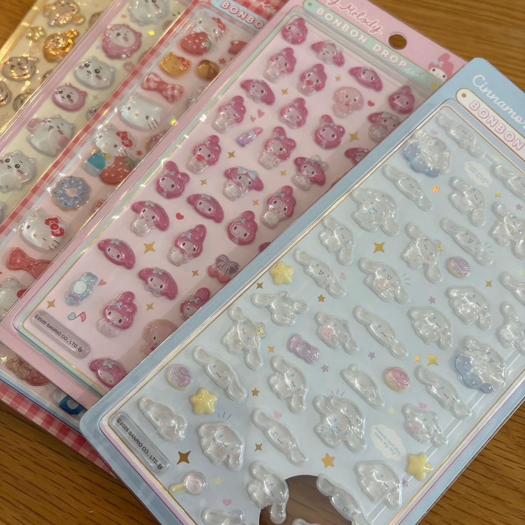 【国内正規品】ボンボンドロップシール&mini サンリオ ちいかわ ５種類セット