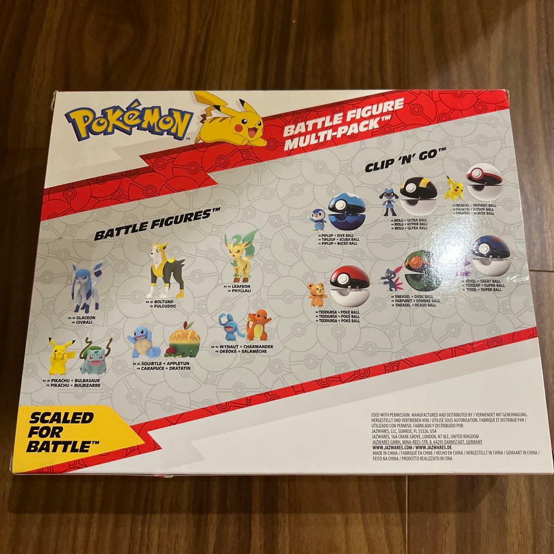 即日発送可ポケモンバトルフィギュアBATTLEFIGURE MULTI-PACK