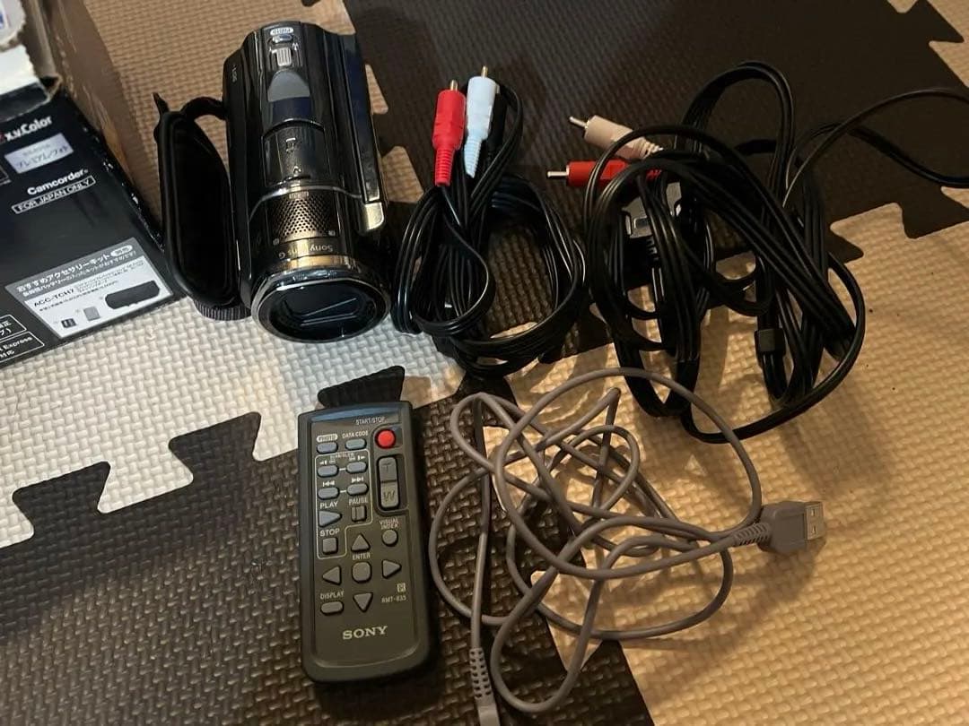 SONY デジタルHD ビデオカメラ CX520V 美品