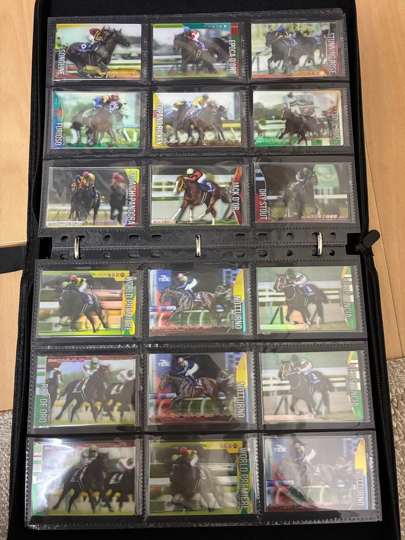 サラブレッドホースコレクションカードサイン入り