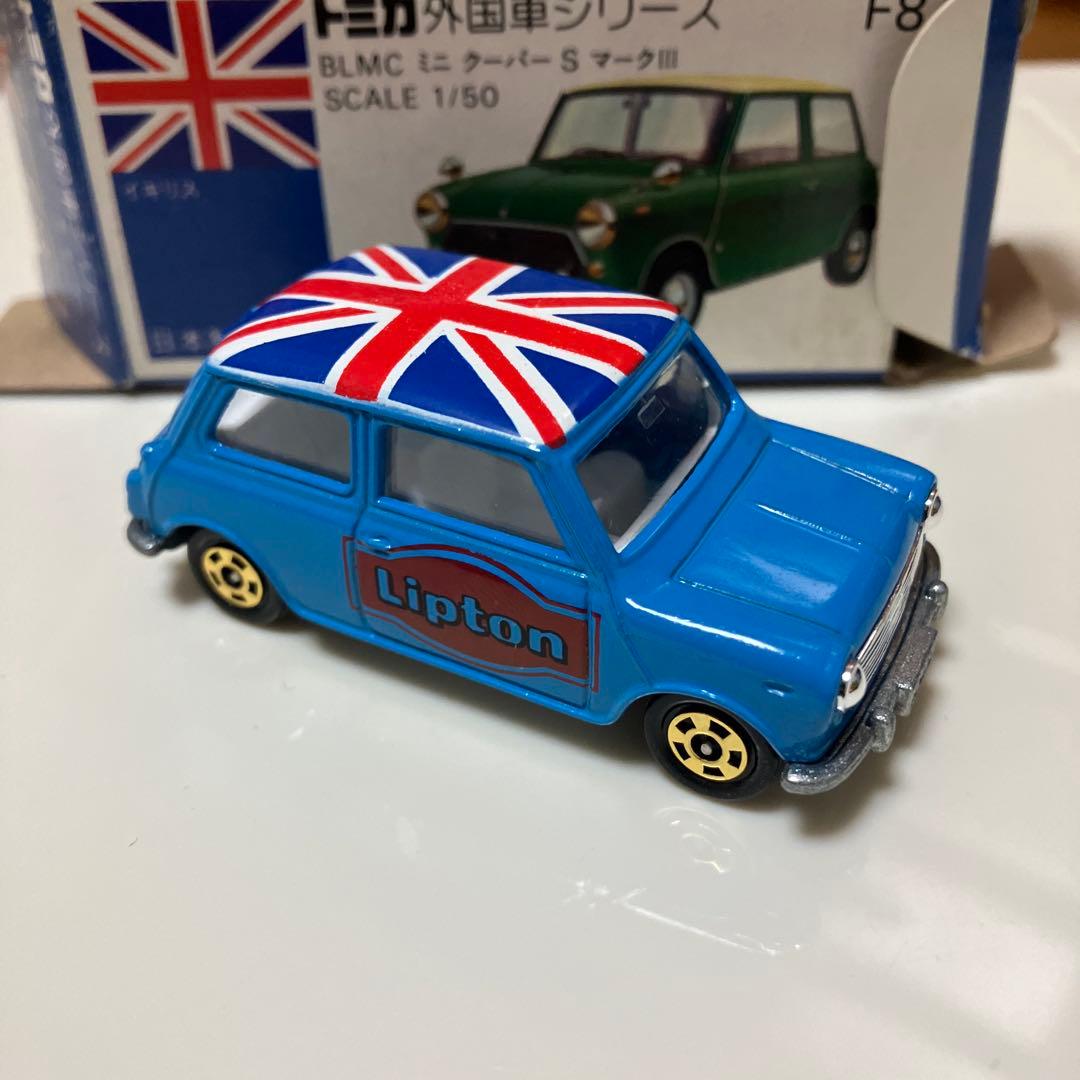 トミカ　ミニクーパー　日本製　リプトン