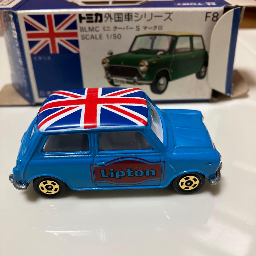 トミカ　ミニクーパー　日本製　リプトン