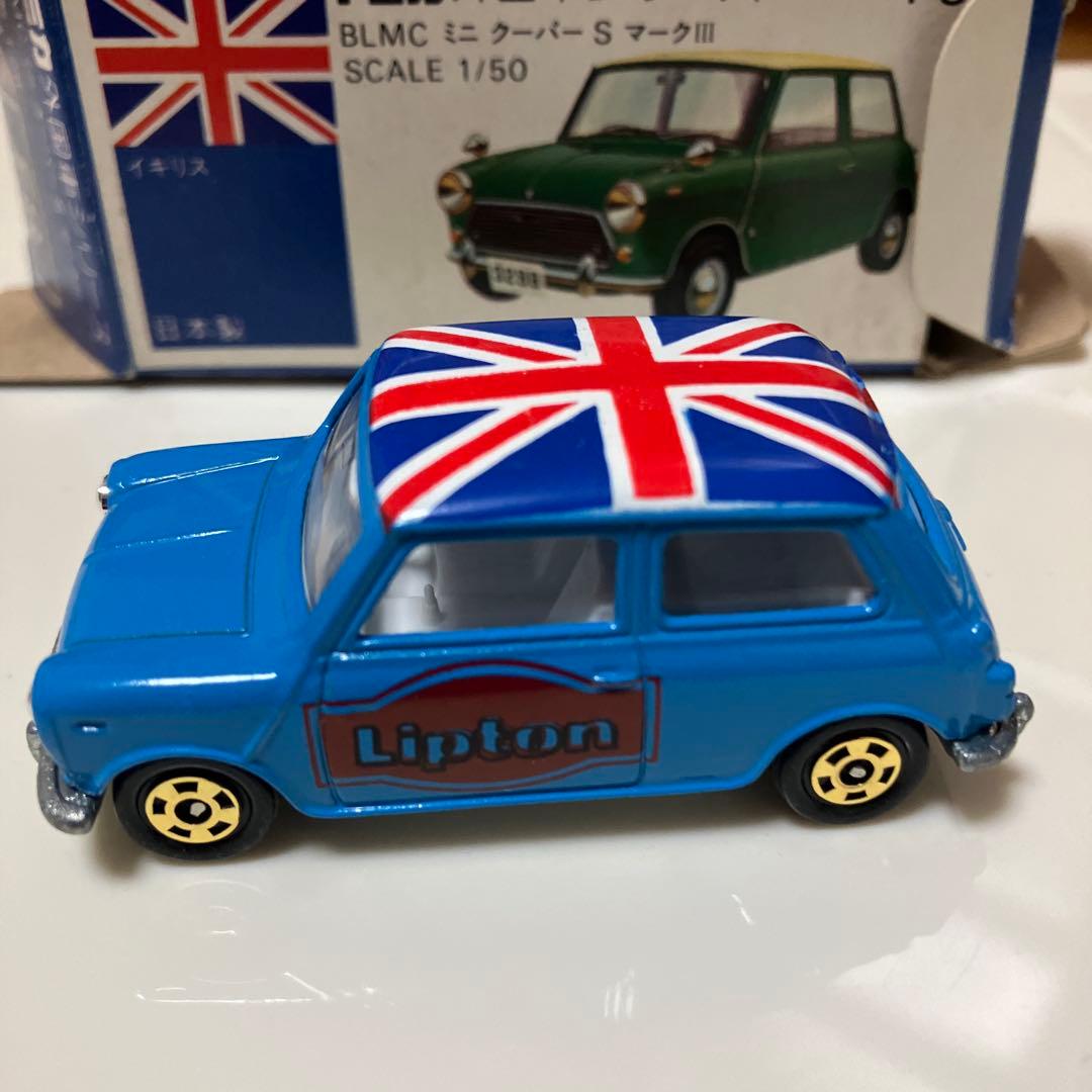 トミカ　ミニクーパー　日本製　リプトン