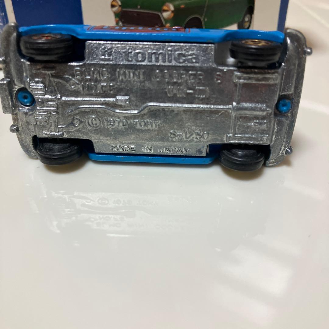 トミカ　ミニクーパー　日本製　リプトン