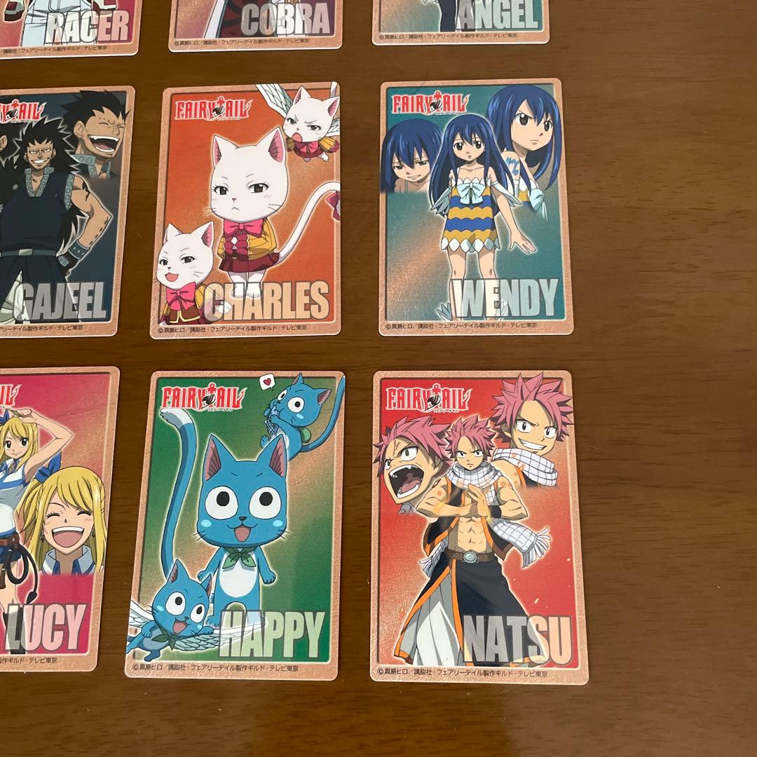 FAIRY TAIL　魔導士カード　18枚セット　まとめ売り　美品