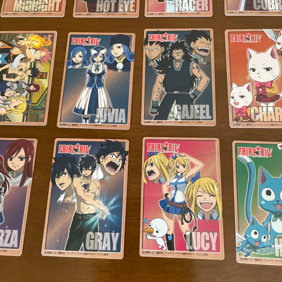 FAIRY TAIL　魔導士カード　18枚セット　まとめ売り　美品