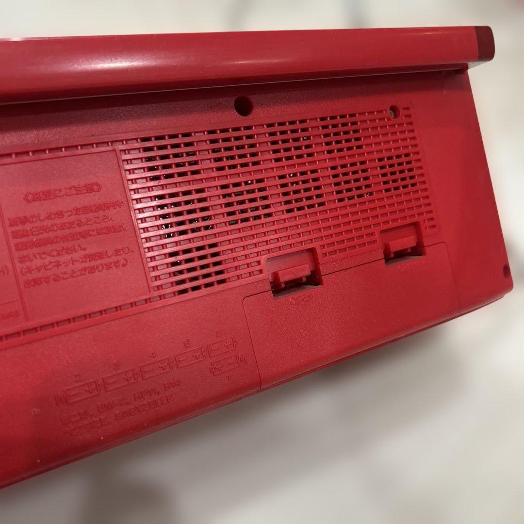 【希少】SANYO MR-U4SA 赤 ラジカセ 動作品 レトロ