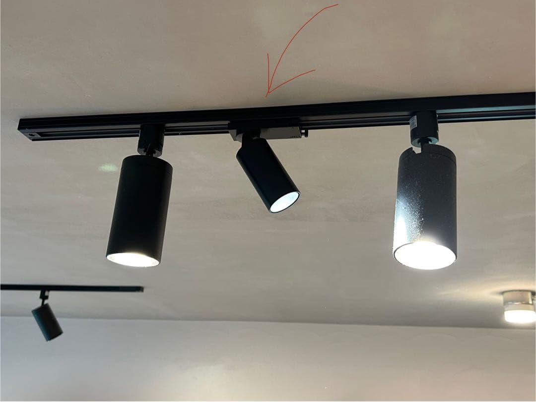 ２個セット　ODELIC スポットライトLED スリム　ほぼ新品 ダクト