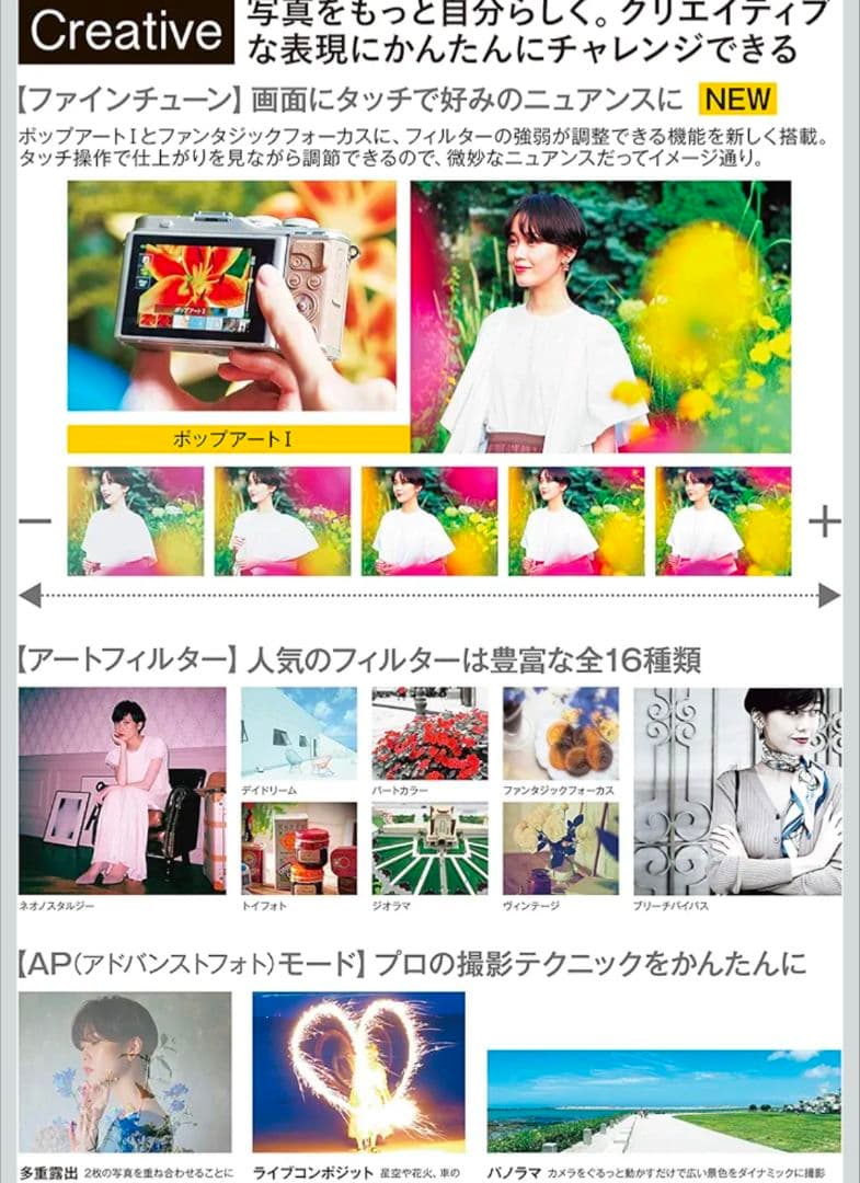 【美品・箱付き】OLYMPUS PEN E-PL10 ダブルズームキット