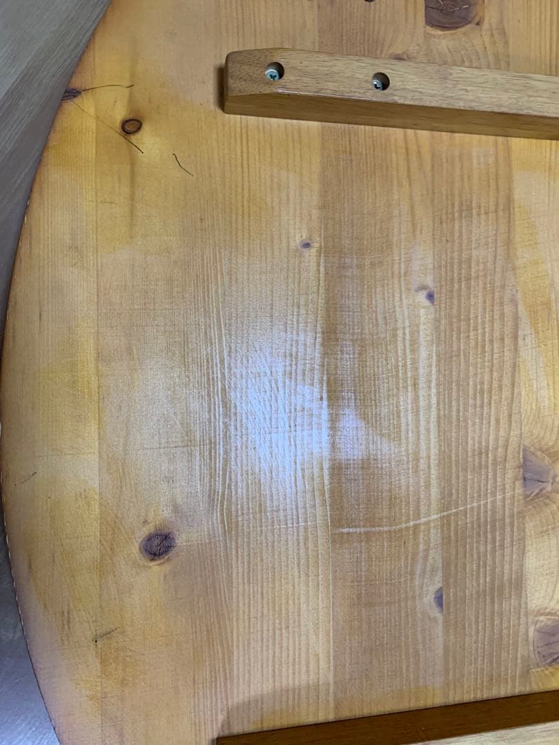 NITORI ニトリ スコッチ100 円卓 テーブル 天然木 折りたたみ