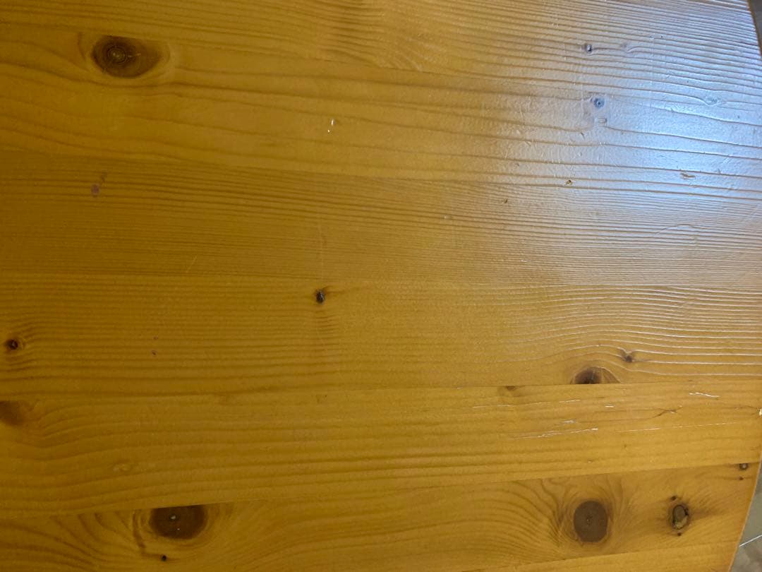 NITORI ニトリ スコッチ100 円卓 テーブル 天然木 折りたたみ