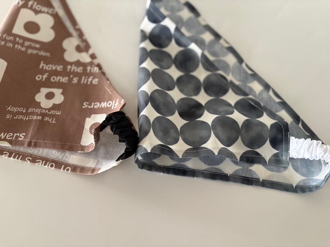 みかんちゃんママ様リクエスト　キッズエプロン　三角巾　160 サイズ　2組