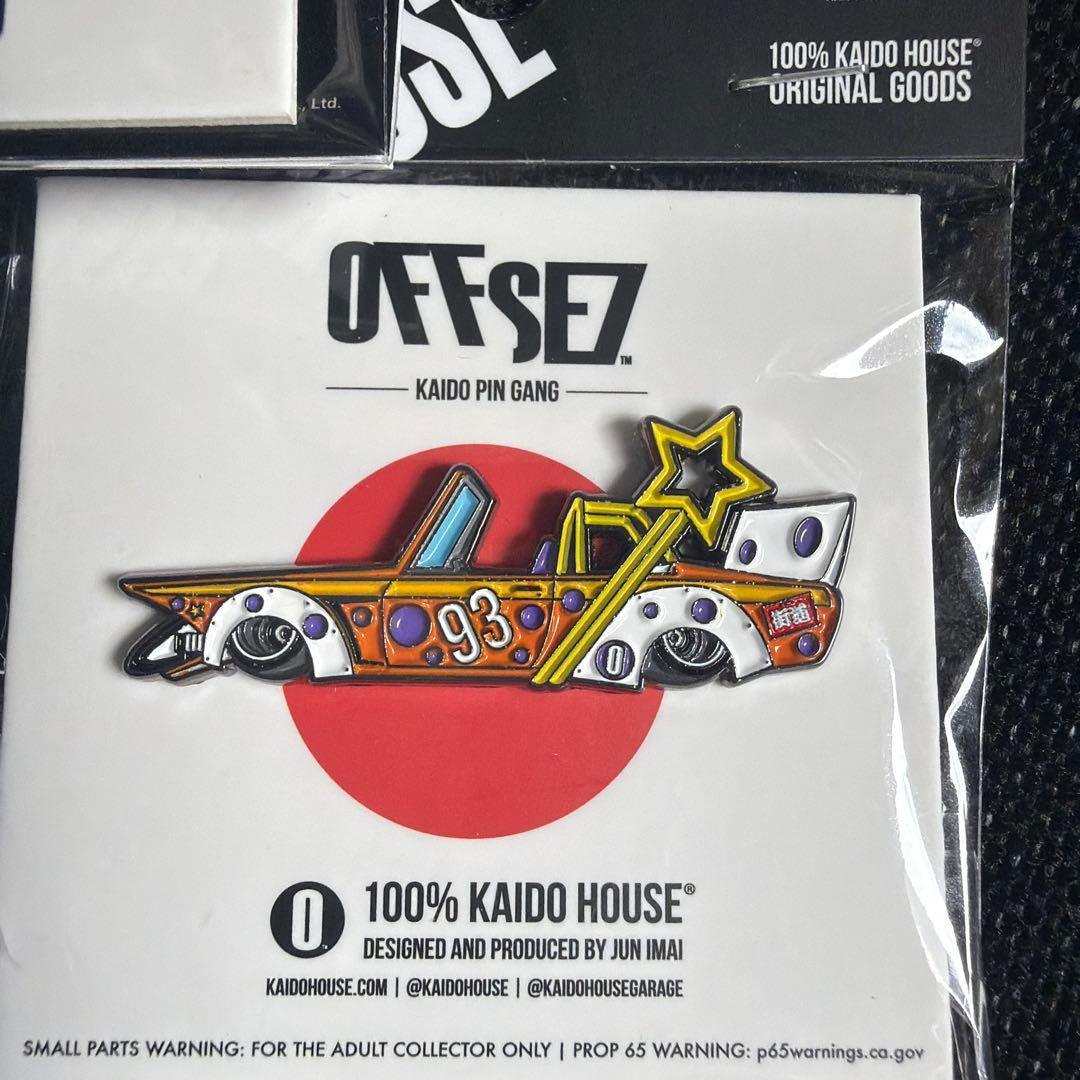 未開封３点セット Kaido House 大阪 限定 ピンバッジ