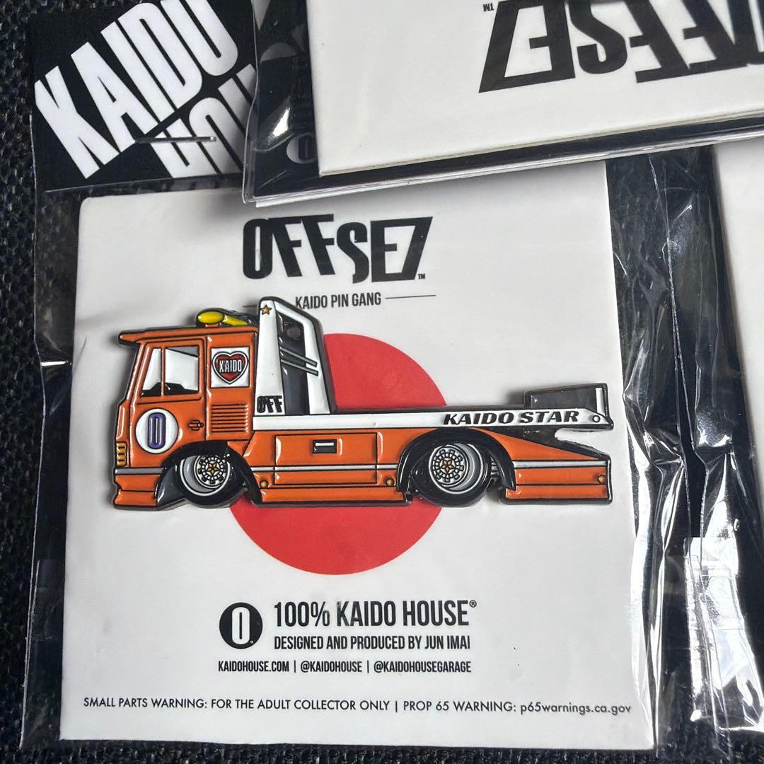 未開封３点セット Kaido House 大阪 限定 ピンバッジ
