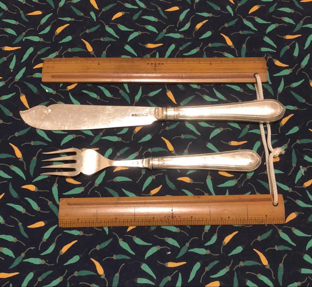 175年前 (1850) 嘉永3年ペリーが浦賀沖来る3年前 のナイフとフォーク