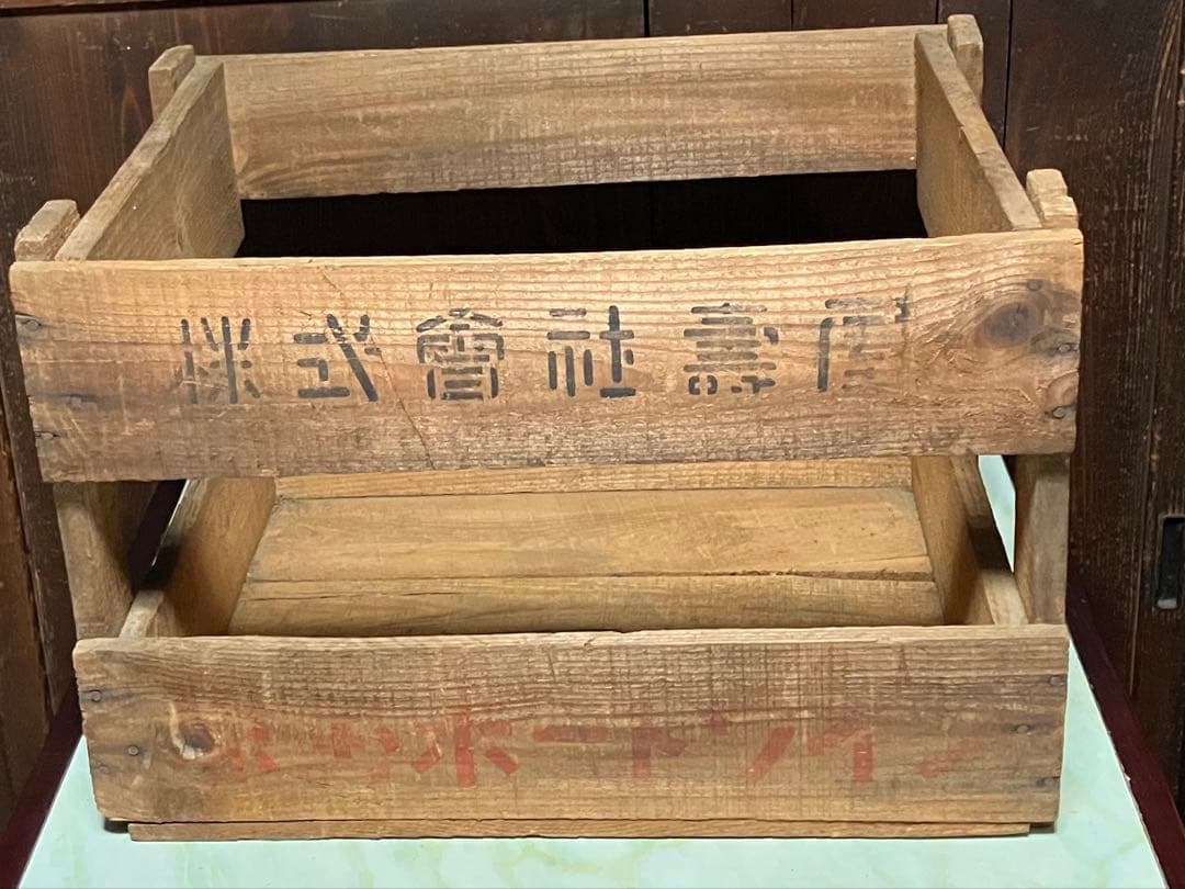 【昭和レトロ】壽屋木箱【希少品】