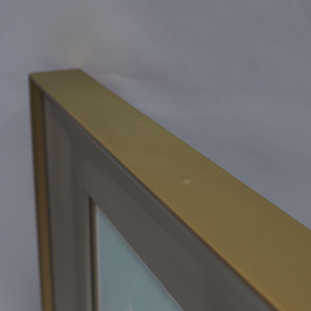 大矢紀　長春花 リトグラフ 版画