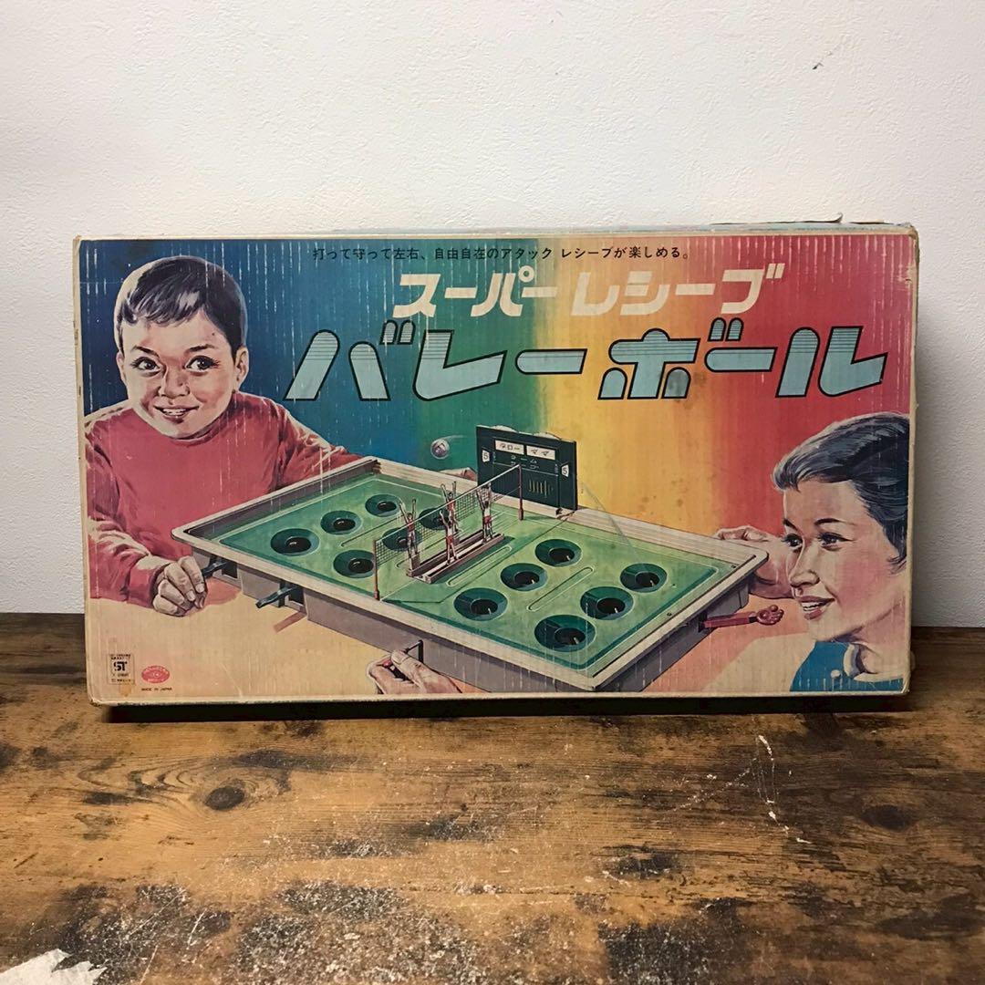 Is4 スーパーレシーブ　バレーボールゲーム 野村トーイ 昭和レトロ
