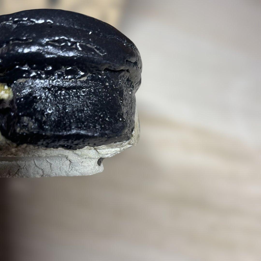 塚本治彦　黒おりべぐいのみ　共箱