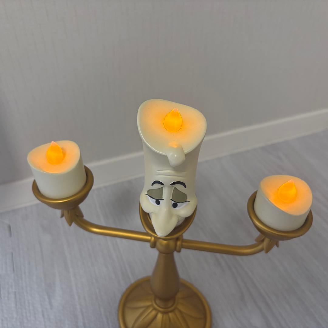 ルミエール ランプ 美女と野獣 カリフォルニアディズニー