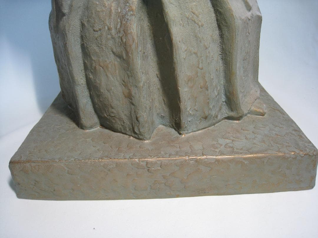 米田美昭　【小狐丸】ブロンズ製　高さ約57㎝　伝説の剣三条小鍛冶宗近にまつわる話