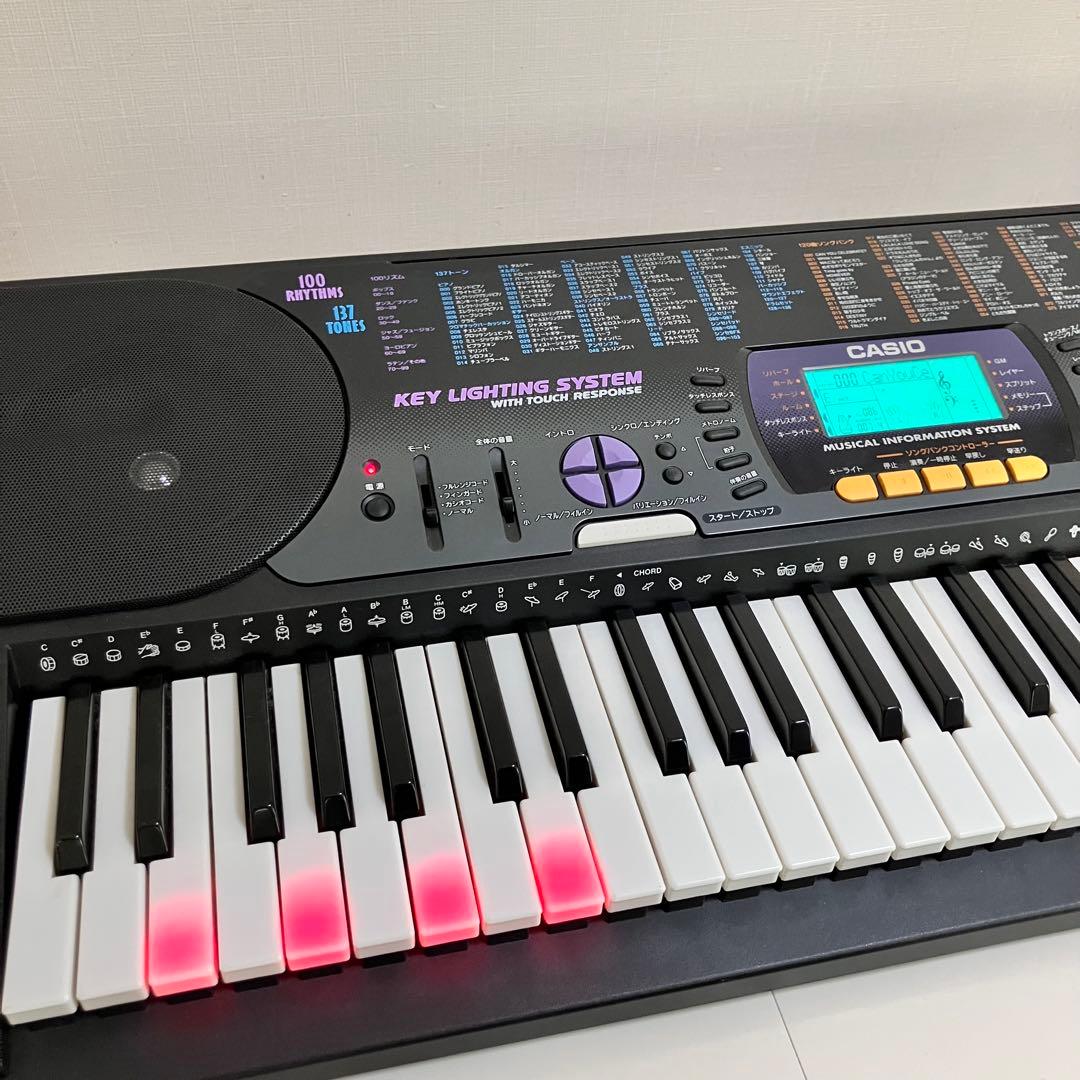 【動作良好】 CASIO CTK-660L キーボード 光ナビゲーション