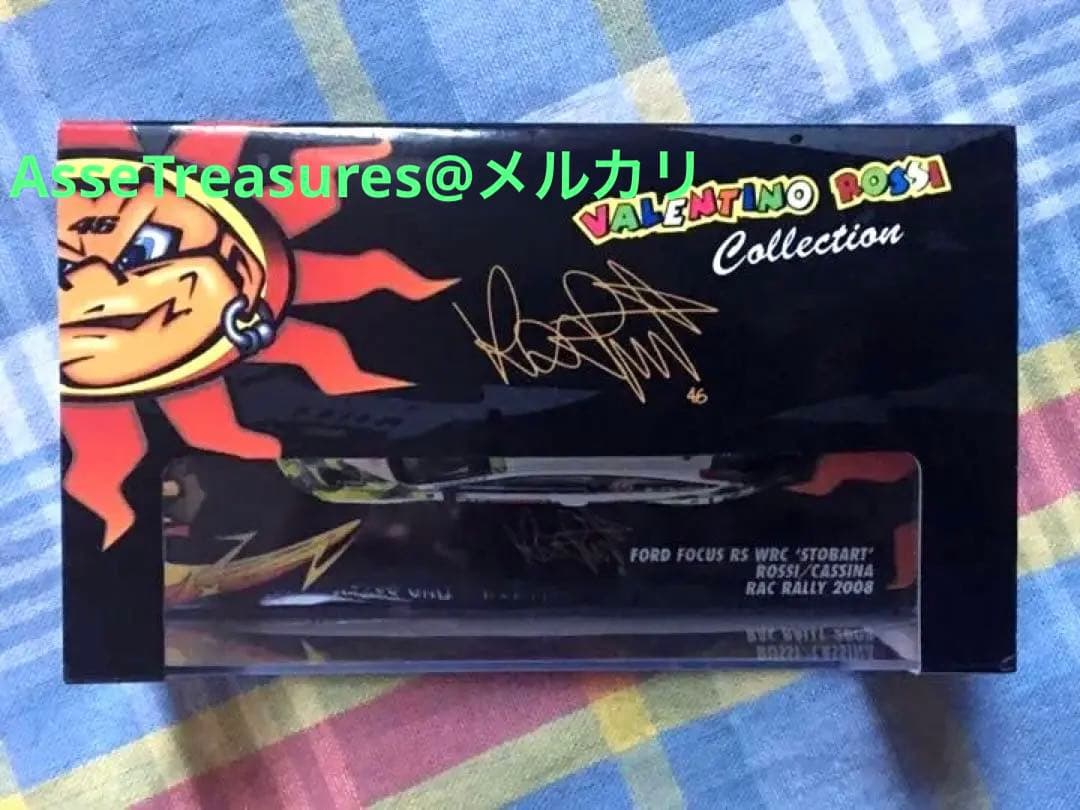 ミニチャンプス 1/43 バレンティーノ・ロッシ WRC 世界1008個限定