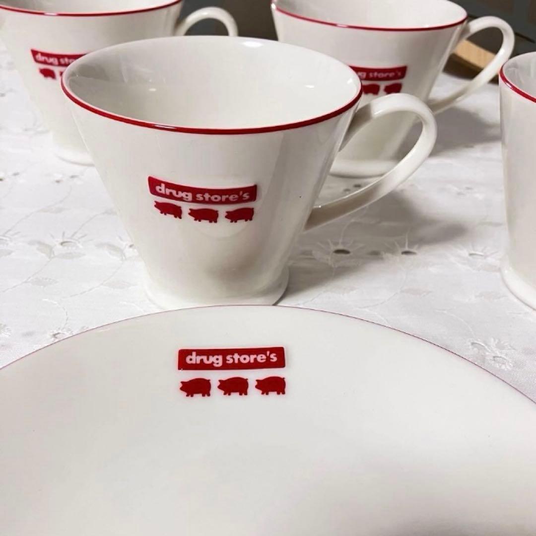 drug store's ミラー&カップ＆プレート＆ミニトレイ&マグカップ
