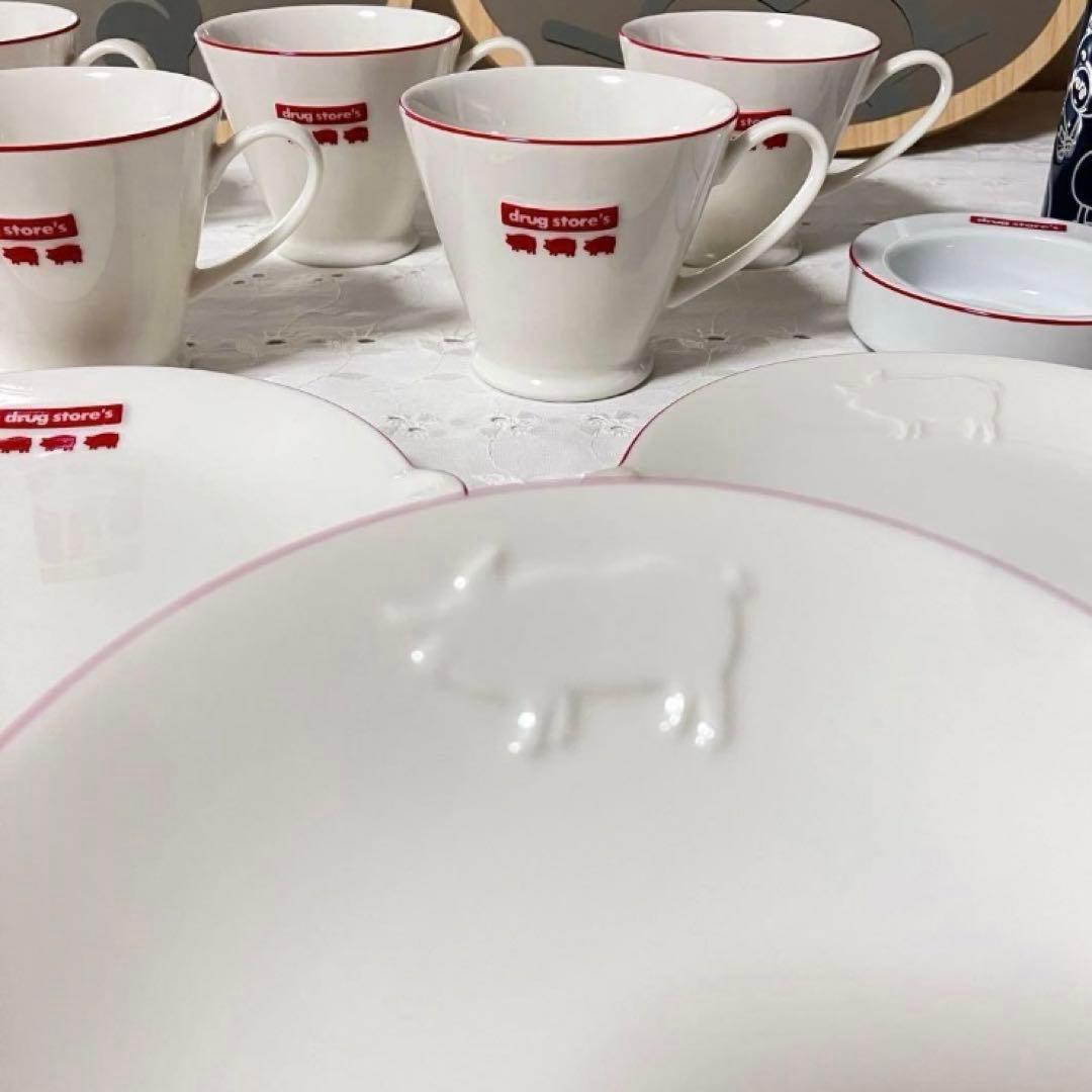 drug store's ミラー&カップ＆プレート＆ミニトレイ&マグカップ