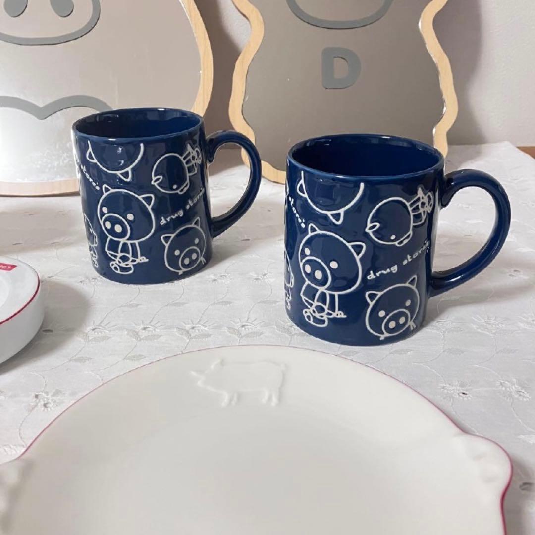 drug store's ミラー&カップ＆プレート＆ミニトレイ&マグカップ