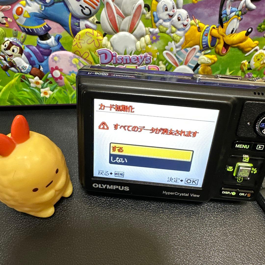 美品　オリンパス　OLYMPUS μ-9000 動作確認済　xd カード付き