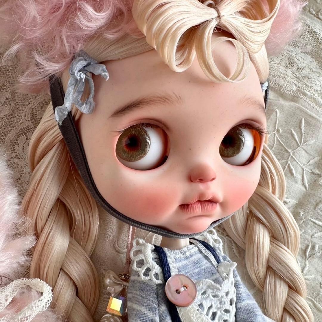 カスタムブライス 人形 海外作家様 かわいい 桃子ちゃん BabyFace