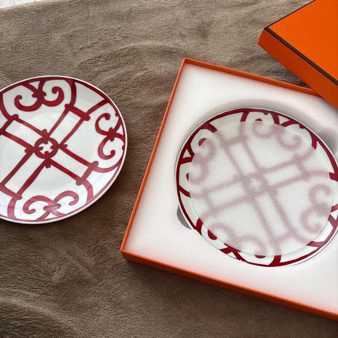 新品❣️４点セット正規HERMES ガダルキヴィールプレート＆カップ