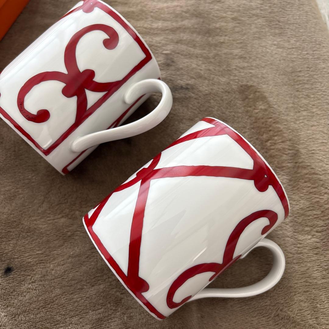 新品❣️４点セット正規HERMES ガダルキヴィールプレート＆カップ