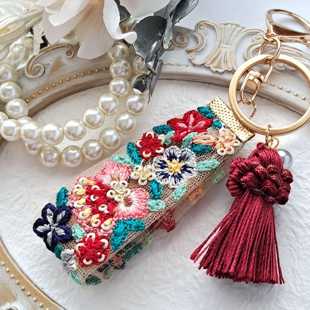 akemi様お取引中⭐3122⭐❣️大人可愛い華やかアクセ❣️オリジナル✴インド